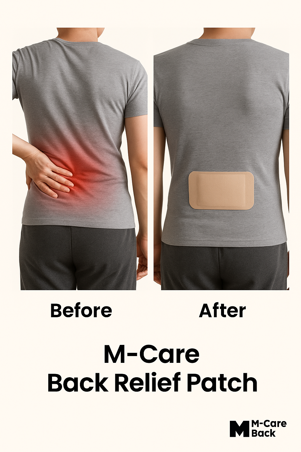 M Care Back Relief Patch Pack of 12