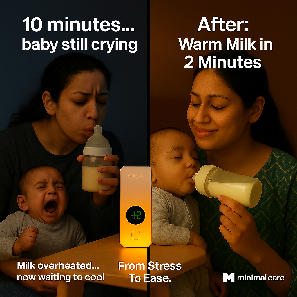 M-Care SmartFeeder™ Warm+ — Portable Baby Milk Warmer (1-Year Warranty)